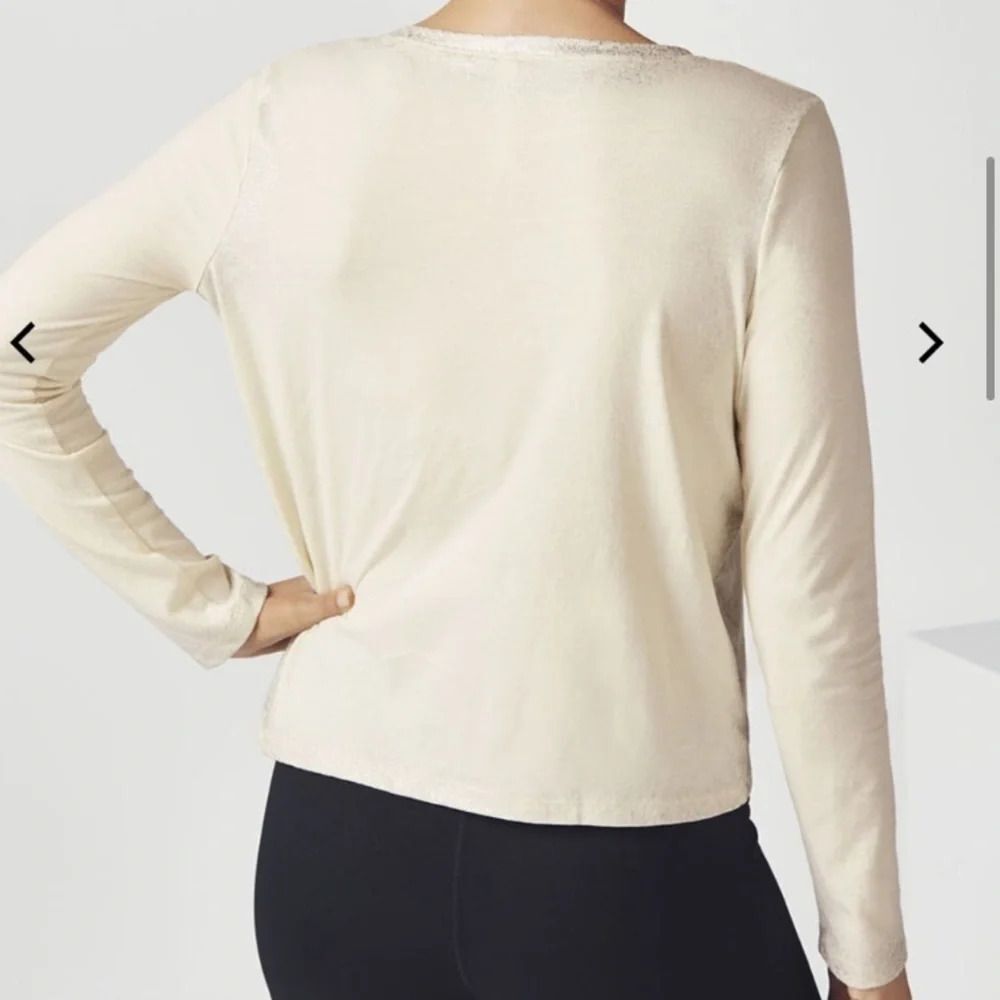 NWT Fabletics Laurel Long Sleeve Top Size Small N… - image 3
